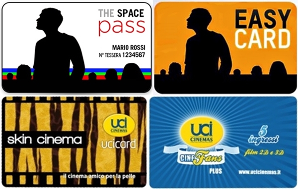 Tessere sconto per grandi catene di cinema a Milano