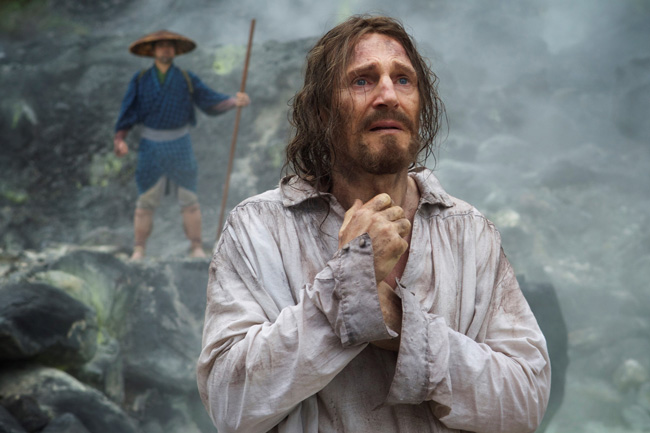 Liam Neeson in Silence - Photo: courtesy of 01 Distribution