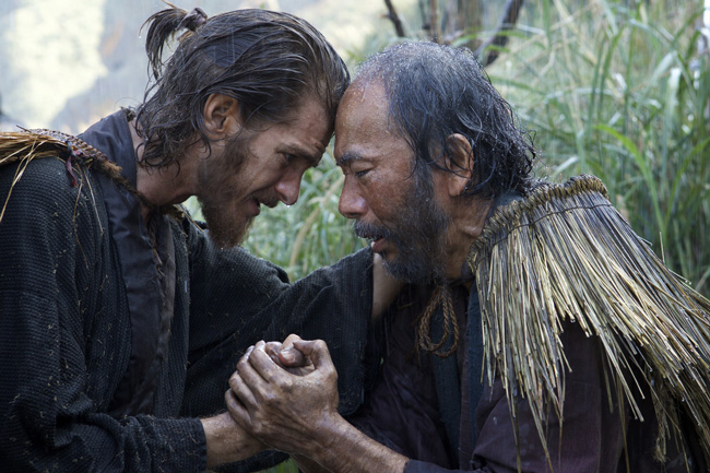 Andrew Garfield e in Silence - Photo: courtesy of 01 Distribution