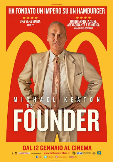 Il poster italiano del film THE FOUNDER