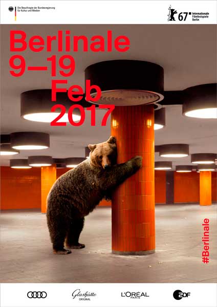 Il poster della 67° Berlinale - Velvet Creative Office © Internationale Filmfestspiele Berlin Il poster della Berlinale 2017 - Velvet Creative Office (c) Internationale Filmfestspiele Berlin