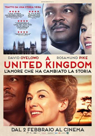 il poster italiano del film A United Kingdom