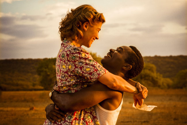 Un'immagine del film A United Kingdom - Photo courtesy of Videa Un'immagine del film A United Kingdom - Photo courtesy of Videa