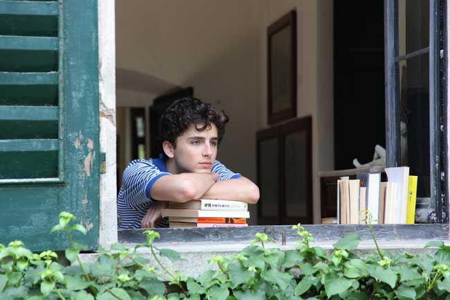 Timothée Chalamet in Call my by your Name (c) Sony Pictures Classics