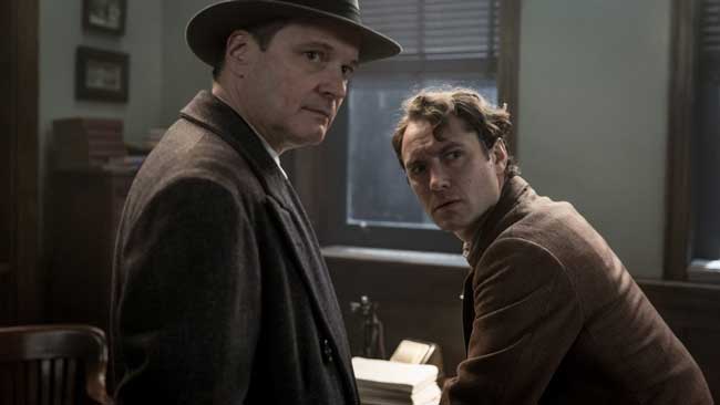 Colin Firth e Jude Law in una scena di Genius - Foto: Eagle Pictures