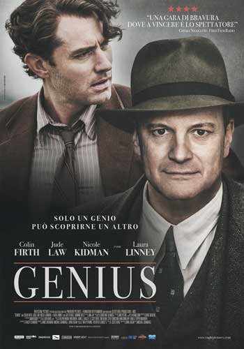 Il poster italiano del film Genius