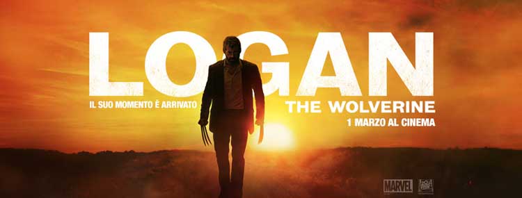 il banner italiano del film LOGAN il banner italiano del film LOGAN