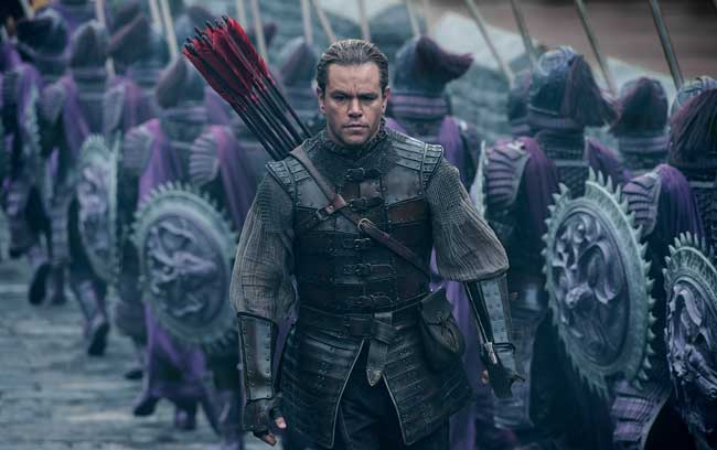 Matt Damon in The Great Wall -Ph: Universal Pictures