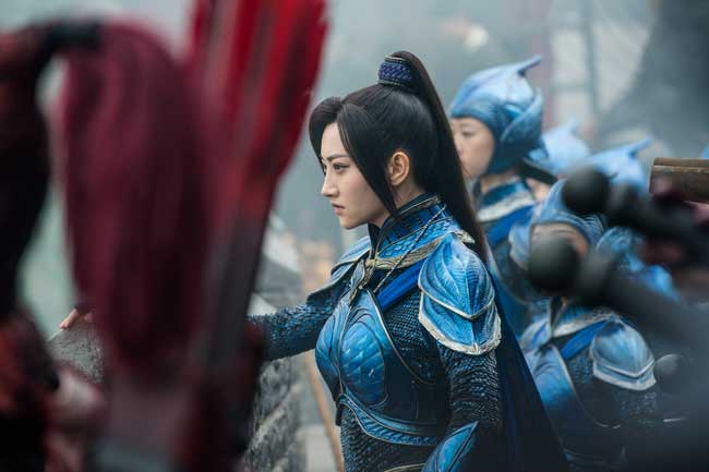 Jing Tian in the Great Wall (c) Universal Pictures