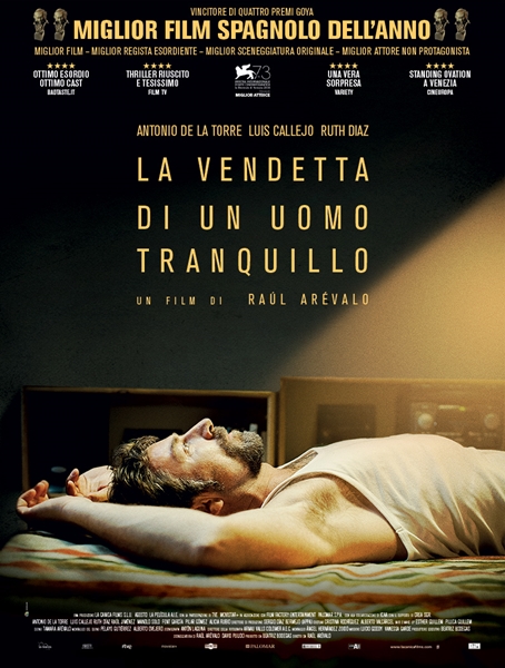 il poster italiano del film La Vendetta di un Uomo Tranquillo (Tarde para la ira) il poster italiano del film La Vendetta di un Uomo Tranquillo (Tarde para la ira)