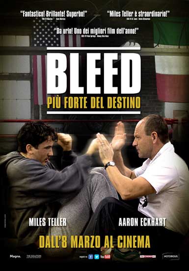il poster italiano di BLEED