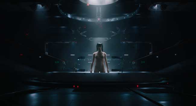Scarlett Johansson in Ghost in the Shell © 2016 Paramount Pictures. All Rights Reserved. Scarlett Johansson in Ghost in the Shell (c) 2016 Paramount Pictures. All Rights Reserved.