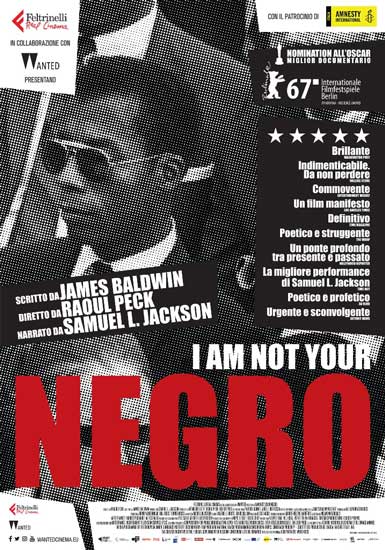 La locandina italiana di i am not your Negro