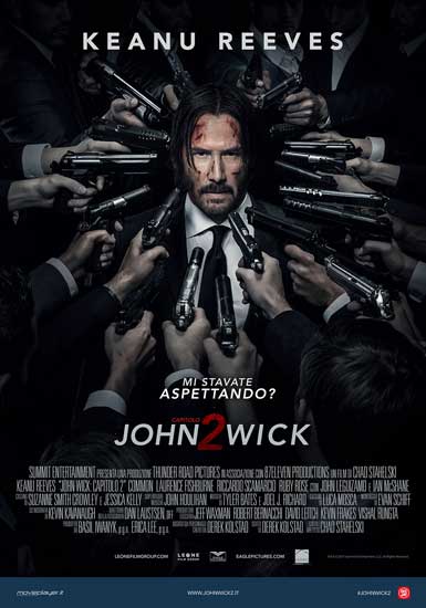 il poster del film John Wick Capitolo 2