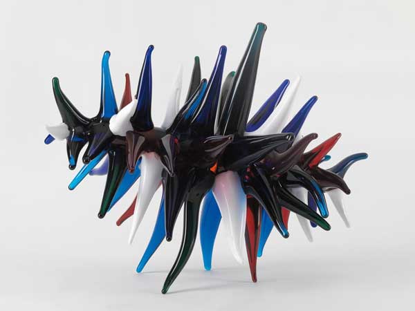 JOHN ARMLEDER Silvano 2008 vetro 37,5 x 50 x 41 cm Galerie Andrea Caratsch, St. Moritz Pasqua e Pasquetta 2017 nel mendrisiotto: JOHN ARMLEDER, Silvano, 2008