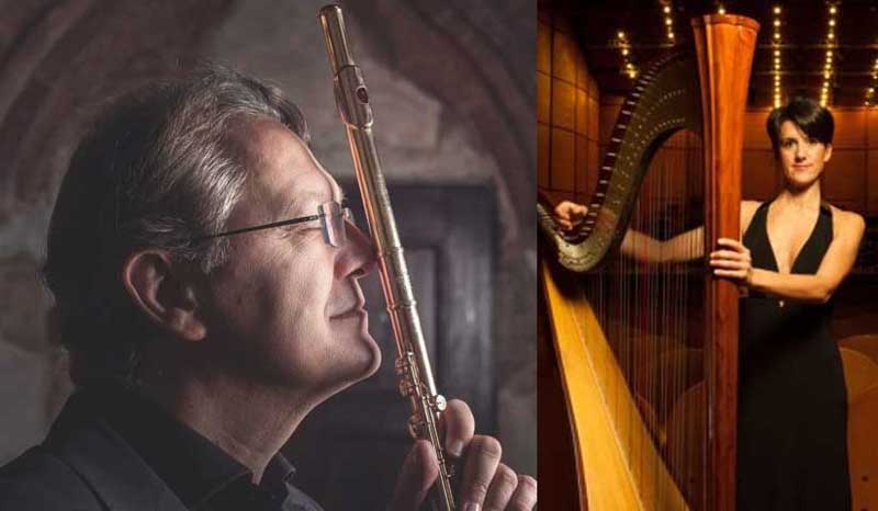 I musicisti di Opera et fantaisies: Giuseppe Nova ed Elena Piva I musicisti di Opera et fantaisies: Giuseppe Nova ed Elena Piva