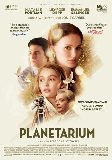 il poster italiano del film PLANETARIUM