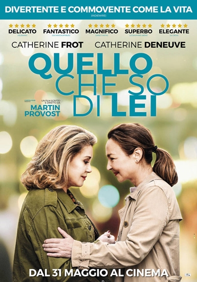 il poster del film Quello che so di lei il poster del film Quello che so di lei