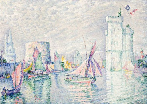 Paul Signac, La rochelle, 1912 Paul Signac, La rochelle, 1912 - mostra opere Lady Phillips