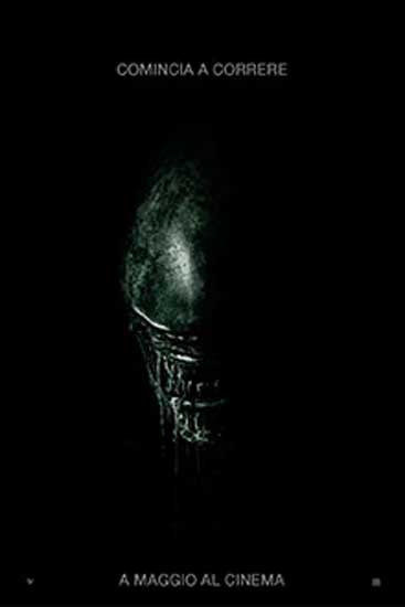 Il poster italiano del film Alien Covenant