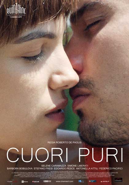 Il poster del film Cuori Puri Il poster del film Cuori Puri