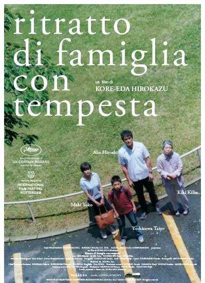 Il poster italiano del film Ritratto di Famiglia con Tempesta