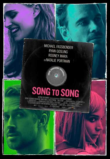 Il poster italiano del film Song to Song