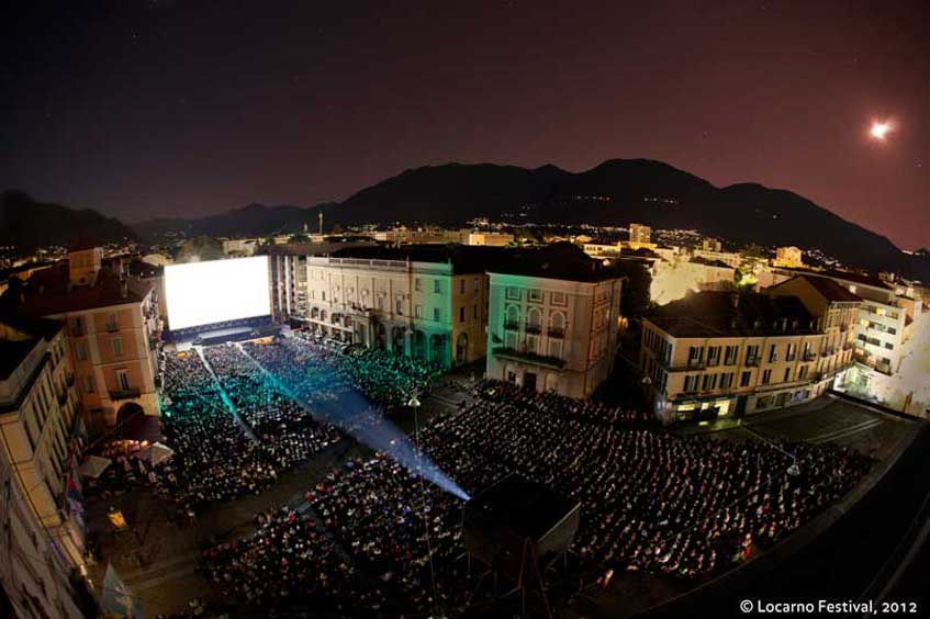 Piazza Grande nel 2012 - Photo: courtesy of Locarno Festival Piazza Grande nel 2012 - Photo: courtesy of Locarno Festival