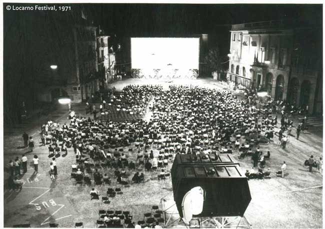 Nel 1971 debutta lo schermo in Piazza Grande - Ph: courtesy of Locarno Festival