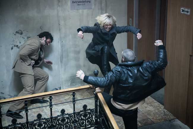 Una scena del film Atomica Bionda © Focus Features LLC. una scena del film Atomica Bionda