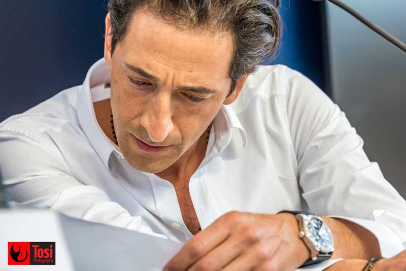 Adrien Brody a Locarno 70 © Tosi Photography Adrien Brody a Locarno 70 - Photo credit: Tosi Photography