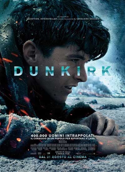 il poster italiano del film Dunkirk