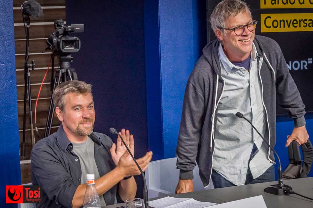 Todd Haynes arriva allo Spazio Cinema (Forum) per la conversazione col pubblico di Locarno70 © Tosi Photography Todd Haynes in Conversation with Locarno70 audience - Ph Tosi Photography