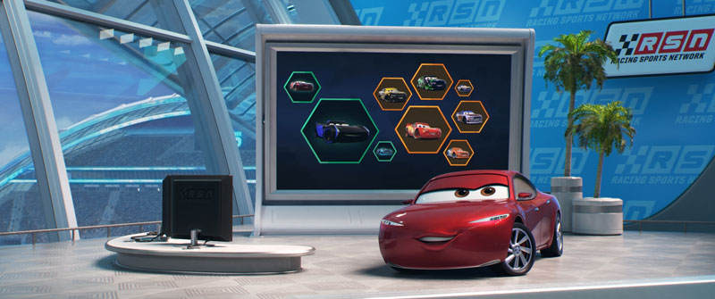 Un'immagine del film Disney Pixar Cars 3 - Ph: courtesy of The Walt Disney Company