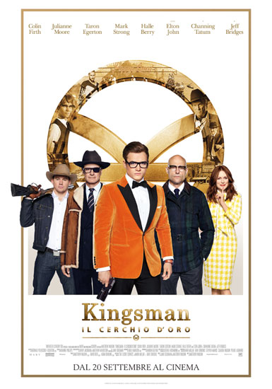 il poster italiano del film Kingsman 2 il poster italiano del film Kingsman 2