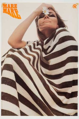 Salvatore Gregorietti (grafica), Oliviero Toscani (fotografia), La Rinascente - Mare Mare, manifesto, 1967, offset, 99,5 x 68 cm Oliviero Toscani - Studio Toscani