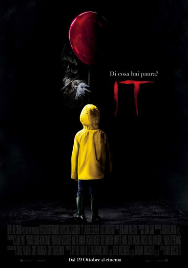 il poster italiano del film IT il poster italiano del film IT