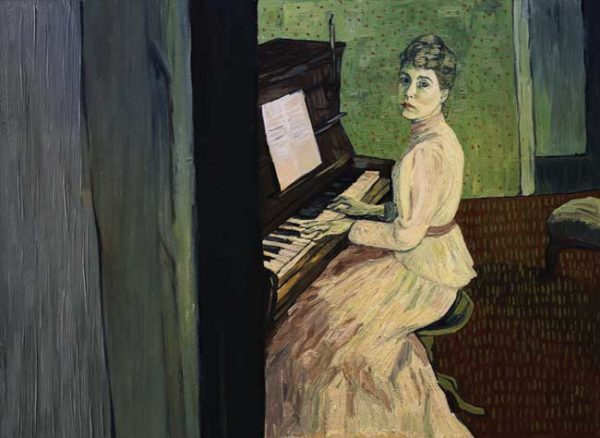 Loving Vincent - Marguerite Gachet (Saoirse Ronan) at the piano