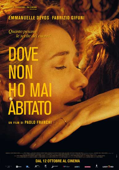 il poster del film Dove non ho mai abitato