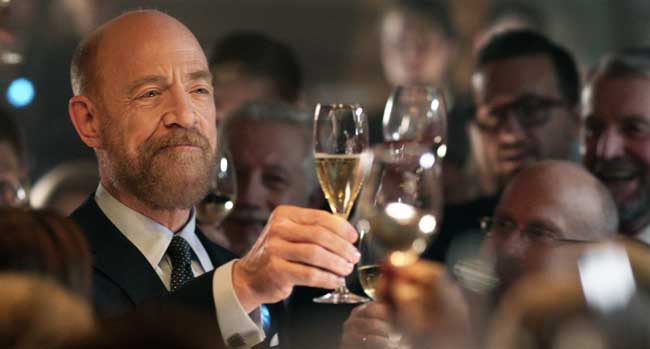 J.K. Simmons nel film L’Uomo di Neve © Universal Pictures