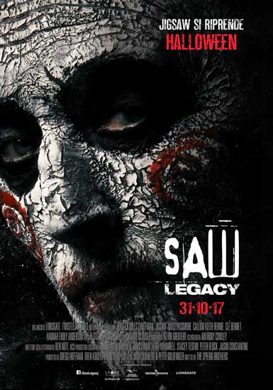 il poster italiano del film Saw Legacy
