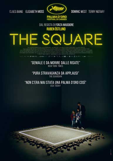 il poster italiano del film the Square il poster italiano del film the Square