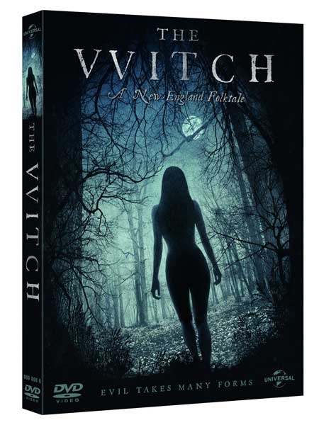 La cover del DVD del film horror The Witch