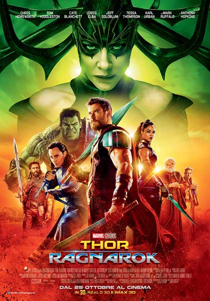 il poster italiano del film Thor RAGNAROK il poster italiano del film Thor RAGNAROK