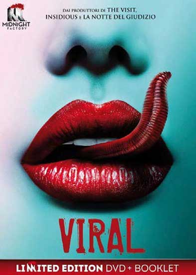 la cover del DVD del film horror VIRAL