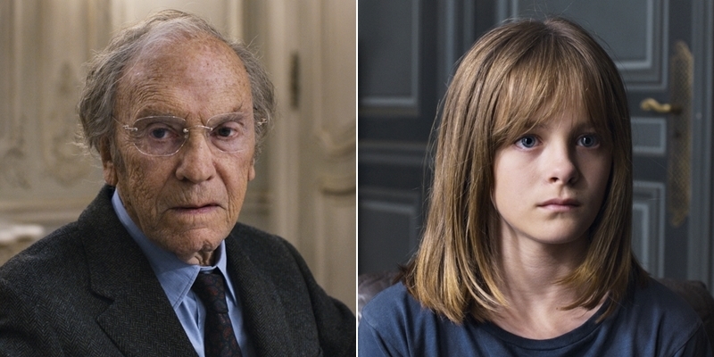 Jean-Louis Trintignant e Fantine Harduin in Happy End di Michael Haneke © 2017 - Sony Pictures Classics Jean-Louis Trintignant e Fantine Harduin in Happy End di Michael Haneke