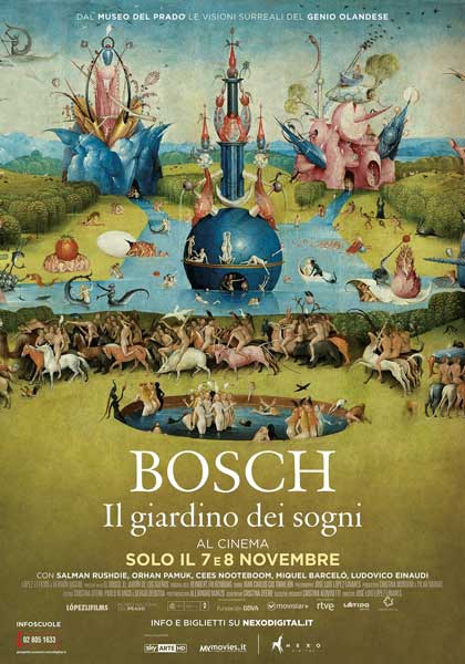 il poster del film Bosch il Giardino dei Sogni il poster del film Bosch il Giardino dei Sogni