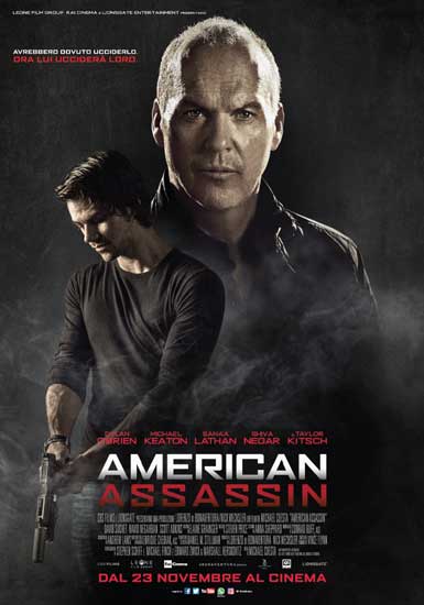 il poster italiano del film American Assassin