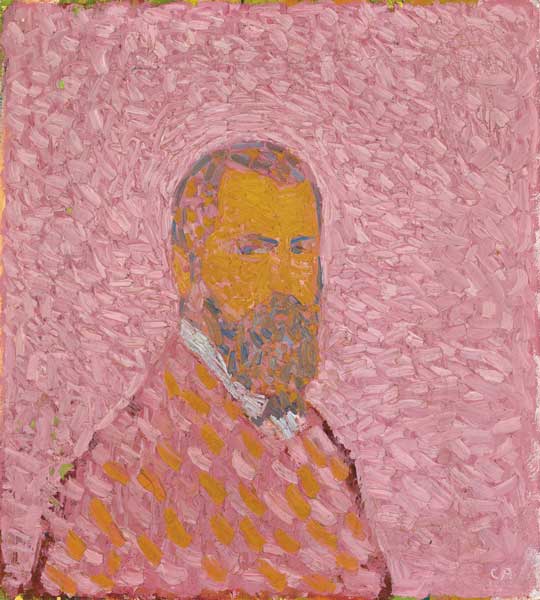 Cuno Amiet, autoritratto in rosa, 1907 © M. + D. Thalmann, Herzogenbuchsee Cuno Amiet, autoritratto in rosa, 1907 © M. + D. Thalmann, Herzogenbuchsee