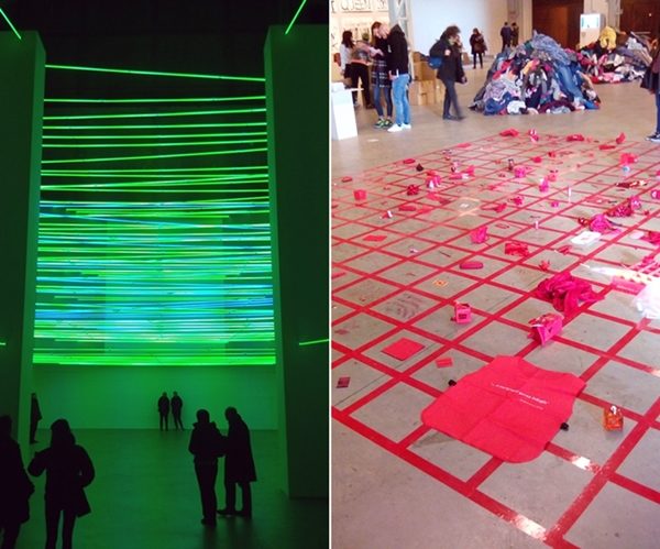 Al Pirelli Hangar Bicocca installazioni luminose di Fontana e oggetti da toccare, spostare, lasciare: sono le più divertenti mostre di arte contemporanea a Milano. Al Pirelli Hangar Bicocca installazioni luminose di Fontana e oggetti da toccare, spostare, lasciare: sono le più divertenti mostre di arte contemporanea a Milano.